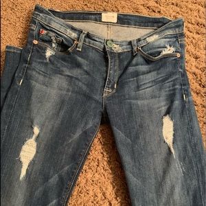Hudson distressed jeans Size 28
